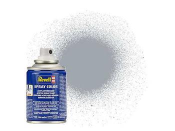 Barva Revell ve spreji - 34190: metalická stríbrná (silver metallic)