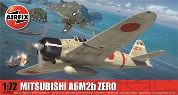 Classic Kit letadlo A01005B - Mitsubishi A6M2b Zero (1:72)