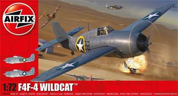 Classic Kit letadlo A02070A - Grumman F4F-4 Wildcat (1:72)