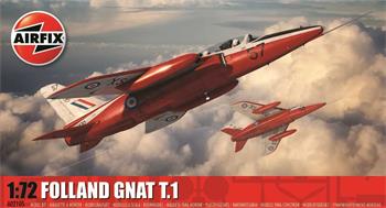 Classic Kit letadlo A02105 - Folland Gnat T.1 (1:72)