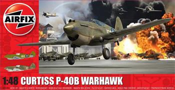 Classic Kit letadlo A05130A - Curtiss P-40B Warhawk 1:48 (1:48)