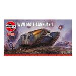 Classic Kit VINTAGE tank A01315V - WWI Male Tank Mk.I (1:76)