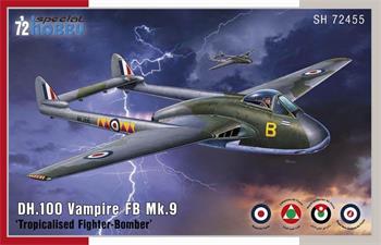 de Havilland DH.100 Vampire FB.Mk.9 ’Tropicalised Fighter-Bomber’ 1/72