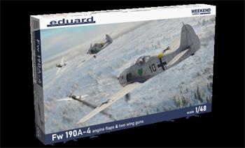 Eduard Fw 190A-4 w/ engine flaps and 2-g, 1/48, 84117