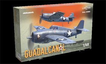 Eduard model Guadalcanal Dual Combo F4F-4 Wildcat early/late 1/48