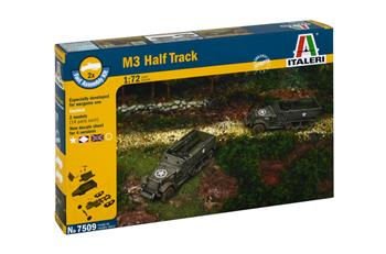 Fast Assembly military 7509 - M3A1 HALF TRACK (1:72)