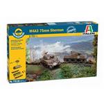 Fast Assembly tanky 7518 - M4A3 75 mm SHERMAN (1:72)