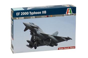 Model Kit letadlo 1340 - EF 2000 TYPHOON with seater (1:72)