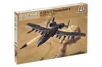 Model Kit letadlo 1376 - A-10 A/C THUNDERBOLT ll - GULF WAR(1:72)