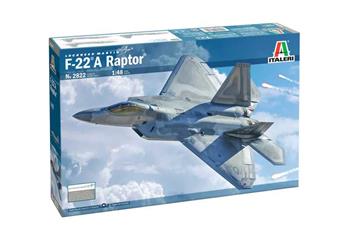 Model Kit letadlo 2822 - Lockheed Martin F-22A Raptor (1:48)