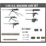 Model Kit military 13262 - US MACHINE GUN SET (1:35)