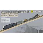 Model Kit military 14152 - German Armored Locomotive with Railway Vehicle Units and Pz.IV H Medium 