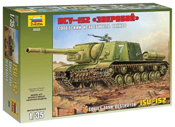 Model Kit military 3532 - ISU-152 Soviet Self-propelled Gun (1:35)