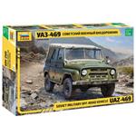 Model kit military 3629 - UAZ-469 Soviet 4WD off-road vehicle (1:35)