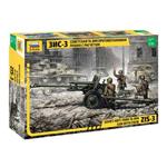 Model Kit military 3671 - ZIS-3 with crew (1:35)