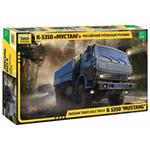 Model Kit military 3697 - Russian three axle truck K-5350 "MUSTANG" (1:35)