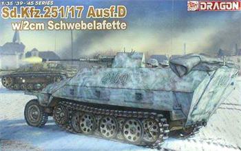 Model Kit military 6292 - Sd.Kfz.251/17 Ausf.D w/2cm SCHWEBELAFETTE (1:35)