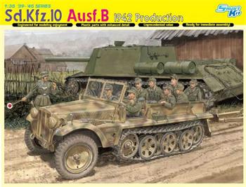 Model Kit military 6731 - SD.KFZ.10 AUSF.B 1942 PRODUCTION (SMART KIT) (1:35)