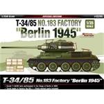 Model Kit tank 13295 - T-34/85 No.183 Factory "Berlin 1945" (1:35)