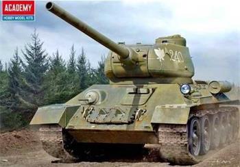 Model Kit tank 13554 - Soviet Medium Tank T-34-85 “Ural Tank Factory No. 183” (1:35)
