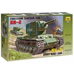 Model Kit tank 3608 - Soviet heavy tank KV-2 (1:35)