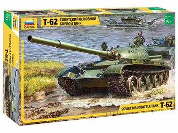 Model Kit tank 3622 - T-62 Soviet Main Battle Tank (1:35)