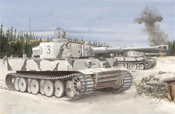 Model Kit tank 6600 - Pz. Kpfw.IV AUSF.E TIGER I INITIAL PRODUCTION, s Pz Abt.502, LENINGRAD REGION
