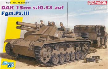 Model Kit tank 6904 - DAK 15cm s.IG.33 auf Fgst.Pz.III (Smart Kit) (1:35)
