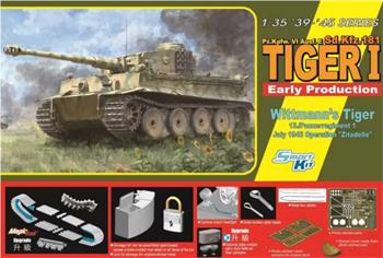 Model Kit tank 6990 - TIGER I EARLY MICHAEL WITTMANN (1:35)
