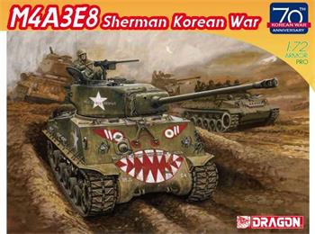 Model Kit tank 7570 - M4A3E8 SHERMAN Korean War (70th Anniversary) (1:72)