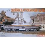 Model Kit vagón 6069 - SCHWERER PLATTFORMWAGEN TYP SSY (1:35)