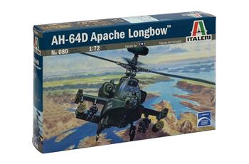 Model Kit vrtulník 0080 - AH-64 D APACHE LONGBOW (1:72)