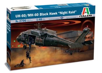 Model Kit vrtulník 2706 - UH-60/MH-60 "NIGHT RAID" (1:48)