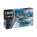 ModelSet letadla 63710 - Bf109G-10 & Spitfire Mk.V (1:72)