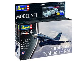 ModelSet letadlo 63796 - Eurofighter Typhoon - RAF (1:144)