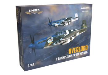 OVERLORD: D-DAY MUSTANGS / P-51B MUSTANG DUAL COMBO 1/48