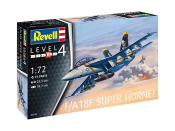 Plastic ModelKit letadlo 03834 - F/A18F Super Hornet (1:72)