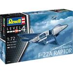 Plastic ModelKit letadlo 03858 - Lockheed Martin F-22A Raptor (1:72)