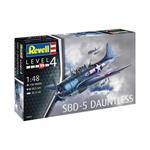 Plastic ModelKit letadlo 03869 - SBD-5 Dauntless Navyfighter (1:48)