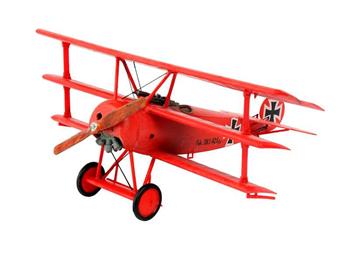 Plastic ModelKit letadlo 04116 - 'Fokker DR. 1 Triplane (1:72)