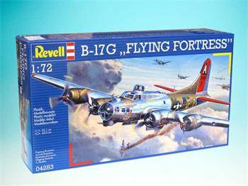 Plastic ModelKit letadlo 04283 - B-17G Flying Fortress (1:72)