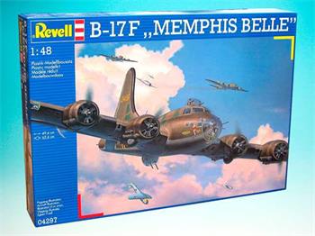 Plastic ModelKit letadlo 04297 - B-17 F Memphis Belle (1:48)