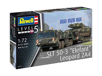 Plastic Modelkit military 03311 - SLT 50-3 "Elefant" + Leopard 2A4 (1:72)