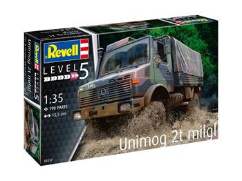 Plastic ModelKit military 03337 - Unimog 2T milgl (1:35)