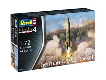 Plastic ModelKit raketa 03309 - German A4/V2 Rocket (1:72)