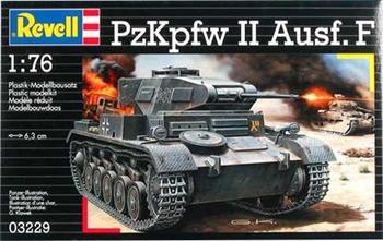 Plastic ModelKit tank 03229 - PzKpfw II Ausf.F (1:76)