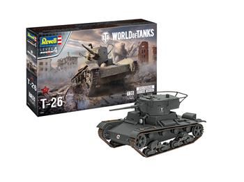 Plastic ModelKit World of Tanks 03505 - T-26 (1:35)